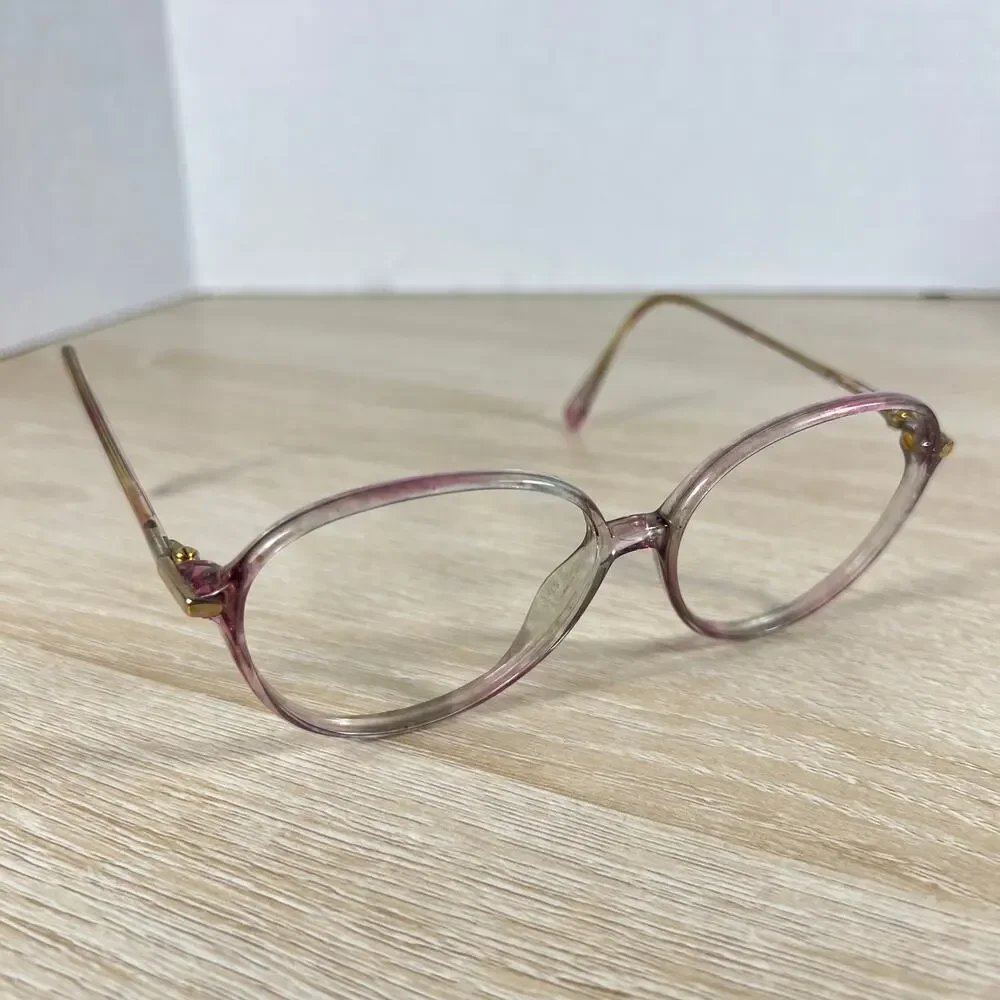 Vintage Sillhouette SPX M1763 /20 C2650 Eyeglasses Clear Purple FRAMES 53-13-130